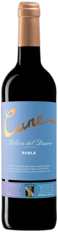 vue du vin Cune Roble 2024 Cvne