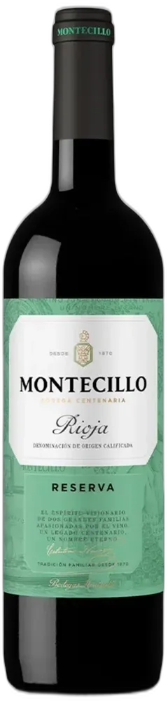 aperçu du vin Montecillo Reserva
