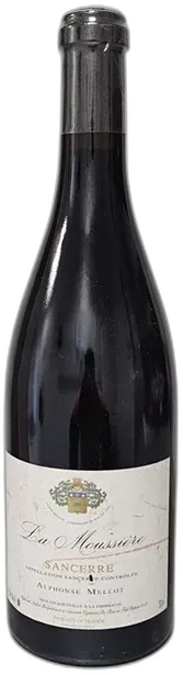 photo du vin Alphonse Mellot "la Moussiere" Sancerre Rouge Bio