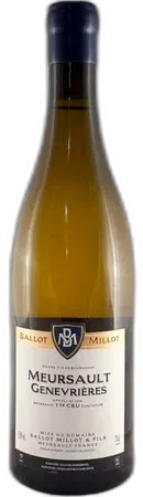 image du vin Chassagne Montrachet Morgeot Tete du Clos 1er Cru 2018 Ballot-Millot