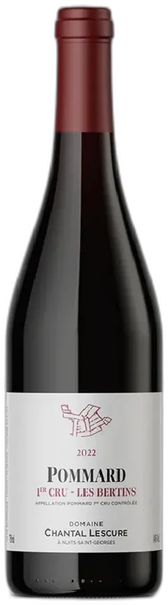 capture du vin Domaine Chantal Lescure 2022 Pommard Aoc 1c les Bertins