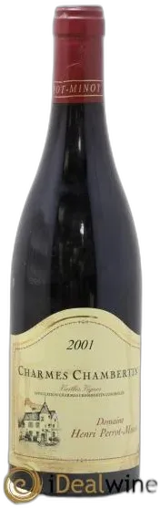 illustration du vin Charmes-Chambertin Grand Cru 2019 Domaine Perrot-Minot