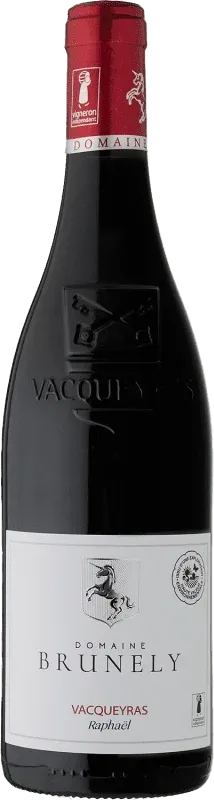 vue du vin Domaine Brunely Vacqueyras 2017