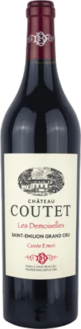 image du vin Château Coutet les Demoiselles Cuvée Emeri Vin de Saint-Emilion Grand Cru
