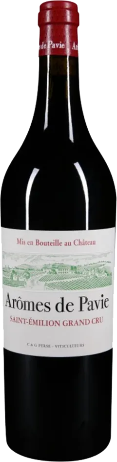 vue du vin Château Pavie