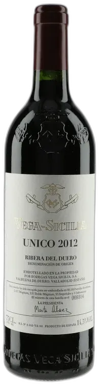 photo du vin Unico