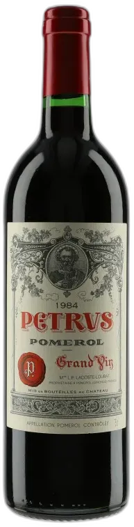photo du vin Pétrus