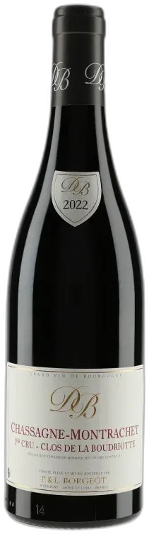capture du vin Domaine Borgeot Chassagne-Montrachet 1er Cru Clos de la Boudriotte Rouge 2021
