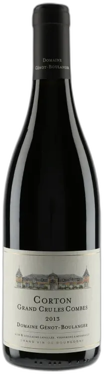 vue du vin Corton Grand Cru les Combes