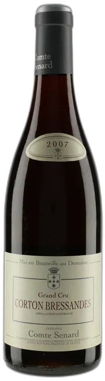 image du vin Aoc Corton Clos des Meix Monopole Grand Cru Comte Sénard