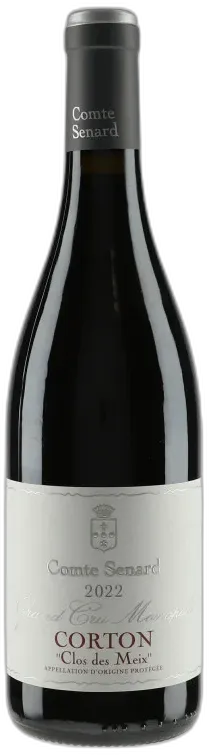 image du vin Aoc Corton Clos des Meix Monopole Grand Cru Comte Sénard