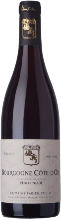 illustration du vin Domaine Fabien Coche "Pinot Noir Cote d'or" Bourgogne Rouge