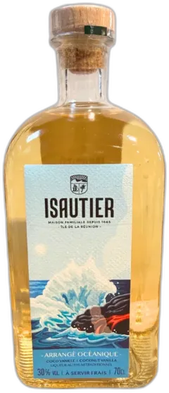 vue du vin Isautier Rhum Vieux de Mélasse de la Réunion "12 Ans Alfred" Brun Giftbox