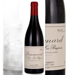 illustration du vin Pommard les Rugiens 1er Cru 1998 Jacques Arbon Par de Montille