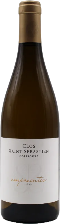 illustration du vin Empreintes Collioure Blanc 2024 Clos Saint Sébastien