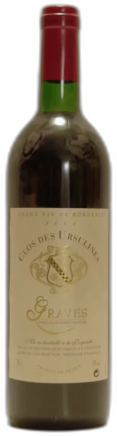 capture du vin Clos des Ursulines