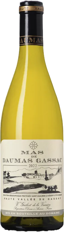 capture du vin Mas de Daumas Gassac Blanc