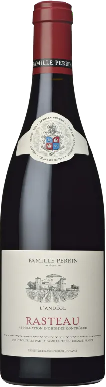 illustration du vin Famille Perrin "l'Andeol" Rasteau Rouge