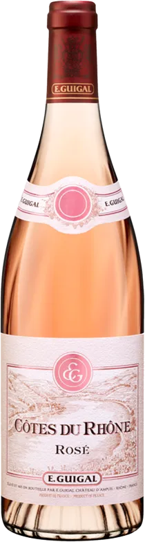 capture du vin Côtes du Rhône Rosé 2025 E. Guigal
