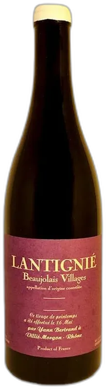 illustration du vin Yann Bertrand, Beaujolais Villages Lantignie 2024
