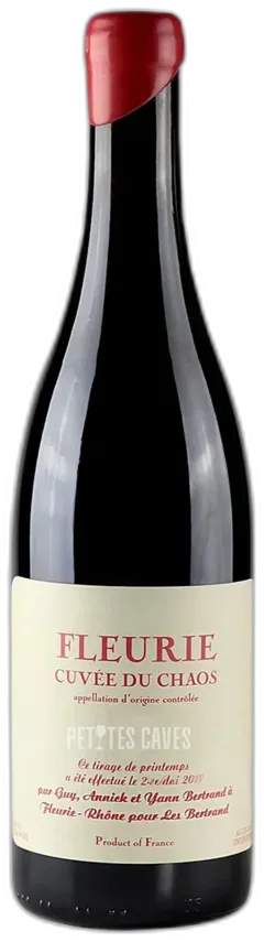 capture du vin Fleurie "Mon Petit Cheri" 2023 Domaine les Bertrand