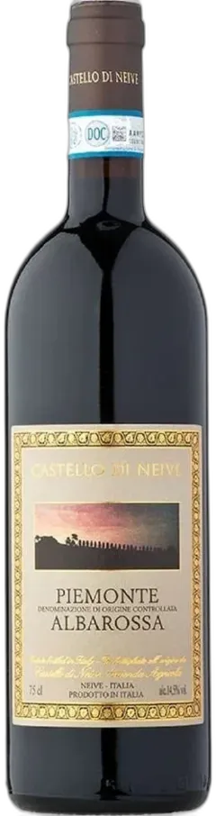 image du vin Piemonte Doc Albarossa Castello di Neive 2020