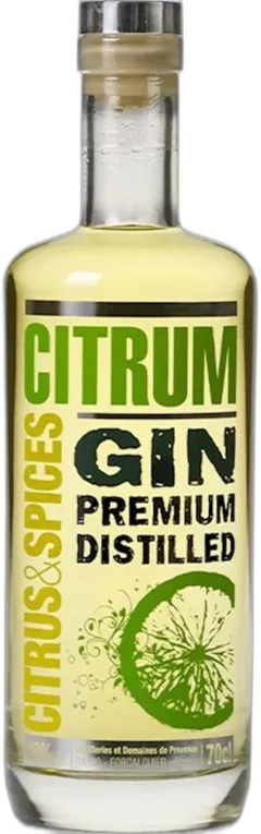 image du vin Gin Dist. Provence Citrum