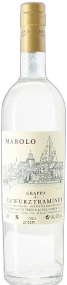 photo du vin Grappa Marolo Gewurztraminer