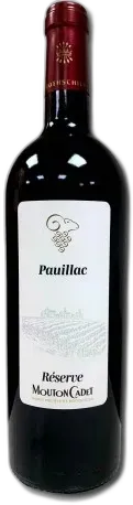 photos du vin Mouton Cadet 2023 Baron Philippe de Rothschild