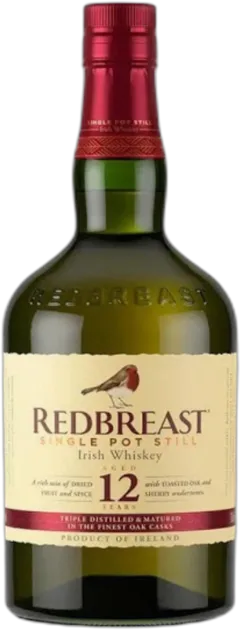 capture du vin Redbreast Single Pot Still Irish Whiskey