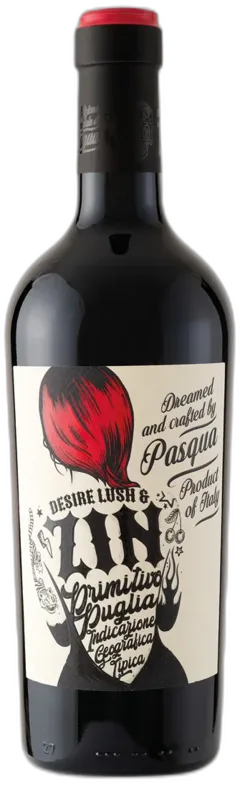 image du vin Puglia Igt Primitivo Desire Lush & Zin Pasqua 2024