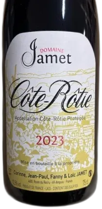 image du vin Côte-Rôtie Jamet