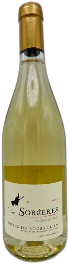 image du vin Blanc les Sorcières Clos des Fées Aop Côtes du Roussillon