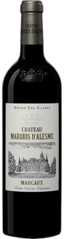 image du vin Château Marquis d’Alesme 2019 3ème Cru Classé