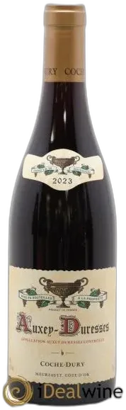 vue du vin Auxey-Duresses Rouge 2018 Coche Dury