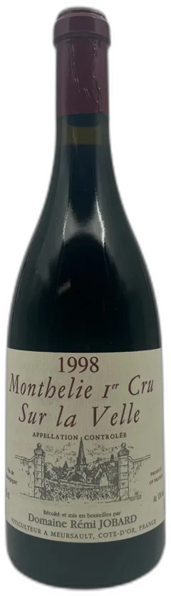 photo du vin Monthélie 1er Cru les Vignes Rondes Rémi Jobard