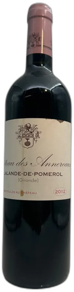 photo du vin Château des Annereaux 2020 Lalande de Pomerol
