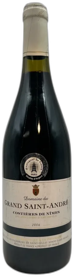 vue du vin Grand Saint-André