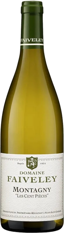 vue du vin Domaine Faiveley Montagny les Cents Pièces Blanc 2023