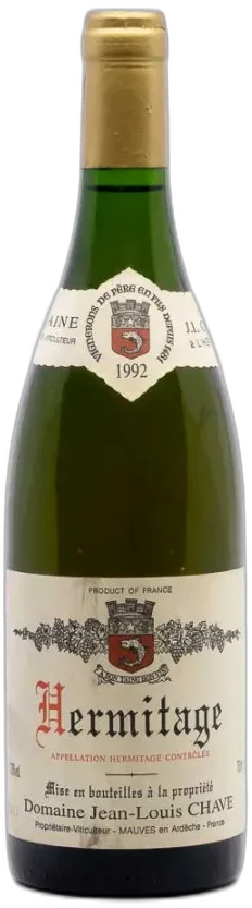 illustration du vin Jean Louis Chave Hermitage 1996 Blanc