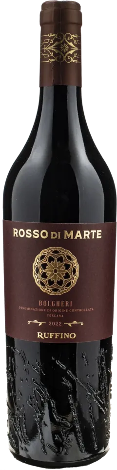 vue du vin Bolgheri Doc Rosso di Marte Ruffino 2022