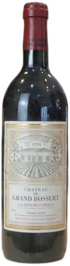 photo du vin Chateau du Grand Bossuet