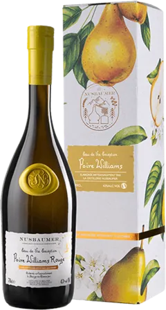 photo du vin Distillerie Nusbaumer Eau de Vie d’Alsace "Poire Williams Rouge - Exception" Blanc Giftbox