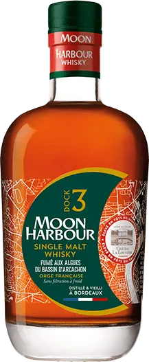 photo du vin Dock 3 Single Malt Fumé Aux Algues Château la Louvière Finish