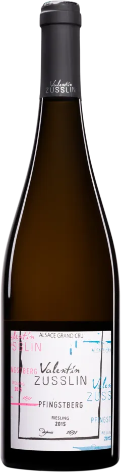 capture du vin Riesling Grand Cru Pfingstberg 2016 Domaine Valentin Zusslin