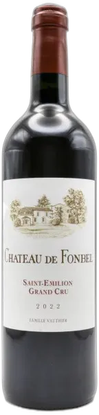 capture du vin Château "de Fonbel" Saint-Emilion Grand Cru Rouge Saint-Émilion Grand Cru