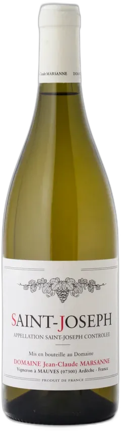 photo du vin Domaine Jean-Claude Marsanne Saint Joseph Vallée du Rhône France