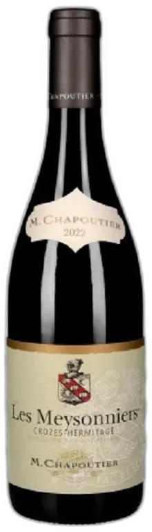 capture du vin Chapoutier "les Meysonniers" Crozes Hermitage