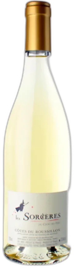 image du vin Blanc les Sorcières Clos des Fées Aop Côtes du Roussillon