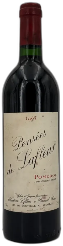 illustration du vin Pensées de Lafleur